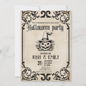  Halloween Party Adult Pompoen Kaart (Voorkant)