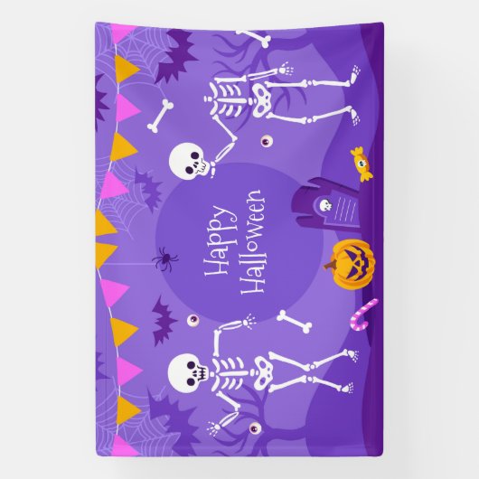 Halloween Party Banner (Verticaal)