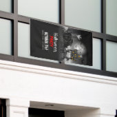 Halloween Party Banner (Buitenkant Gebouw)