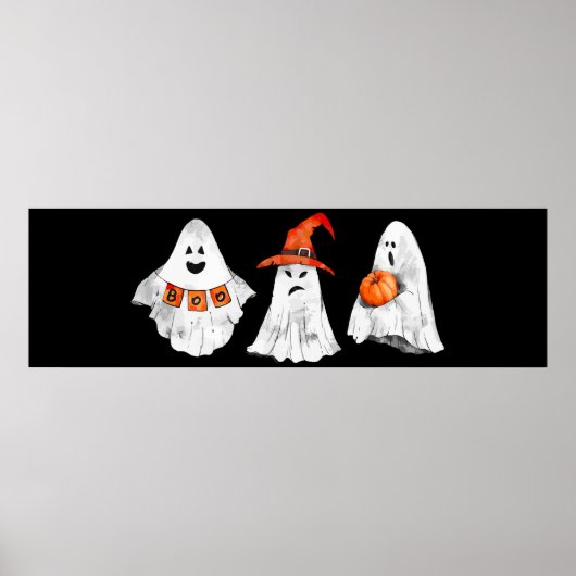 Halloween Party Banner, Halloween Party Home Decor Poster (Voorkant)