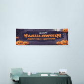  Halloween Party Banner, Pompoenen Vleermuizen Spandoek (Beurs)
