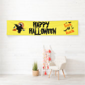 Halloween Party Banner Spooky (Insitu)