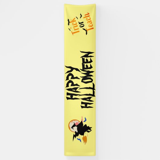  Halloween Party Banner  Spooky (Verticaal)
