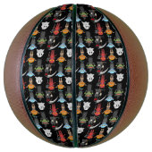 Halloween Party Basketball Basketbal (Verticaal)