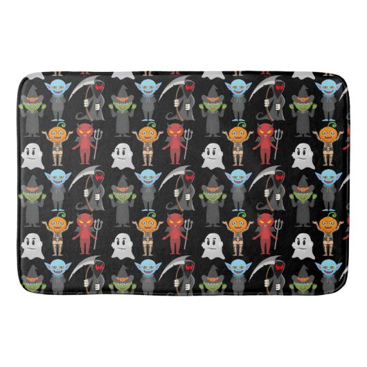 Halloween Party Bath Mat (Voorkant)
