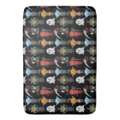 Halloween Party Bath Mat (Voorkant Verticaal)