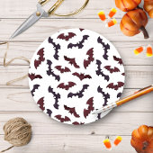 Halloween Party Bats and Ghosts Ronde Uitnodiging