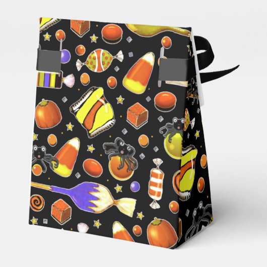 Halloween Party Bedankdoosjes (Achterkant)