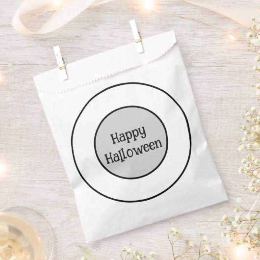 Halloween Party Bedankzakje (Geknipt)