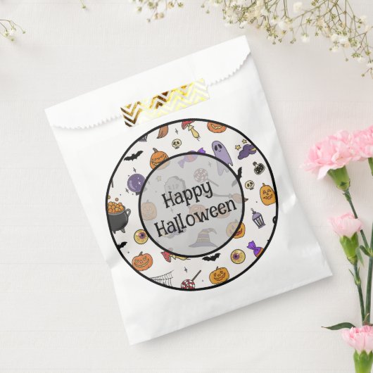 Halloween Party Bedankzakje (Gezegeld)