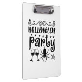 Halloween Party Birthday Klembord (Rechts)