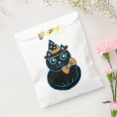 Halloween Party Black Cat Favor Treat Bag Bedankzakje (Gezegeld)