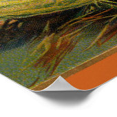 Halloween Party Black Cat Scary Pumpkins Poster (Hoek)