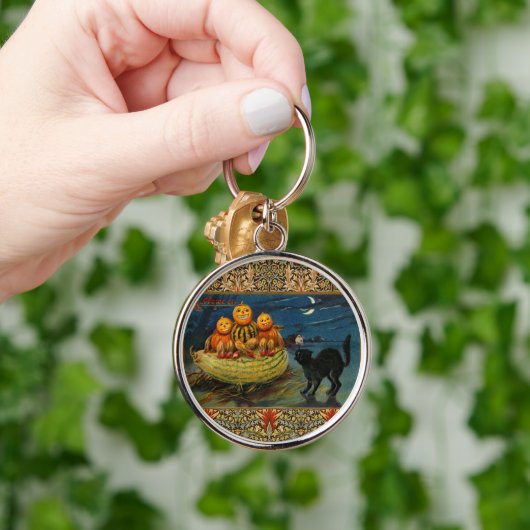  Halloween Party Black Cat Sleutelhanger (Hand)