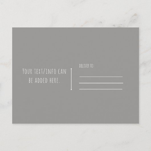 Halloween Party Black Cat Waterverf Whimsical Uitnodiging Briefkaart (Achterkant)