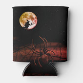 Halloween Party Black Night Volle Maan Eng Blikjeskoeler (Voorkant)