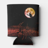 Halloween Party Black Night Volle Maan Eng Blikjeskoeler (Achterkant)