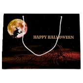 Halloween Party Black Night Volle Maan Eng Groot Cadeauzakje (Voorkant)