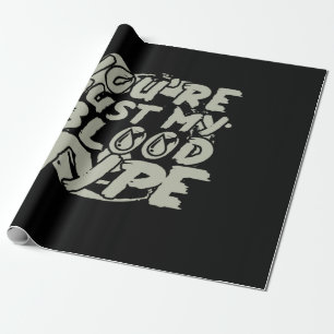 Halloween Party bloed Cadeaupapier