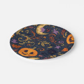 Halloween party borden papieren bordje (Gekanteld)