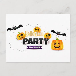 Halloween Party Briefkaart