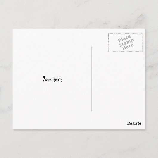 Halloween party briefkaarten | pompoenkop (Achterkant)