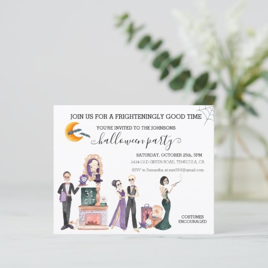 Halloween Party Budget Skeleton (Staand voorkant)