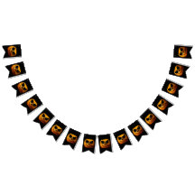 Halloween Party Bunting Banner