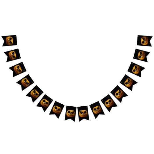 Halloween Party Bunting Banner (Alle)