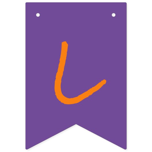 Halloween Party Bunting Flags Vlaggetjes (Derde vlag)