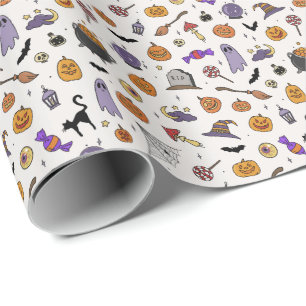Halloween Party Cadeaupapier