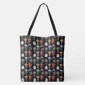 Halloween Party Canvas tas (Achterkant)