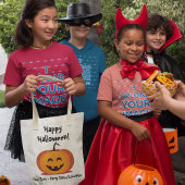  Halloween Party Canvas tas