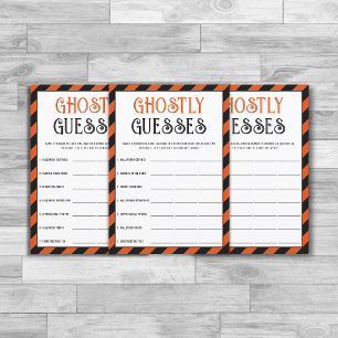 Halloween Party Categorieën en Woorden Spel
