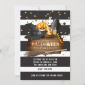 Halloween Party Chique uitnodigingen (Voorkant)