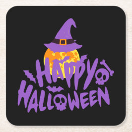 Halloween Party Collectie! Kartonnen Onderzetters