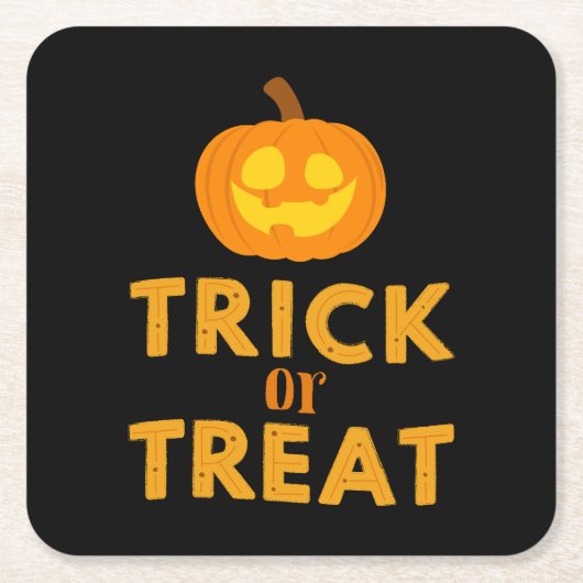 Halloween Party Collectie! Kartonnen Onderzetters (Voorkant)