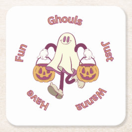 Halloween Party Collectie! Kartonnen Onderzetters