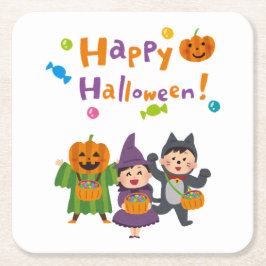 Halloween Party Collectie! Kartonnen Onderzetters