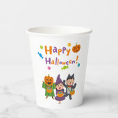 Halloween Party Collectie! Papieren Bekers (Achterkant)