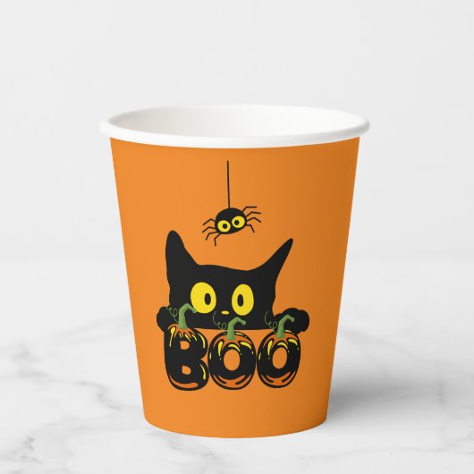 Halloween Party Collectie! Papieren Bekers (Voorkant)