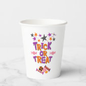 Halloween Party Collectie! Papieren Bekers (Achterkant)