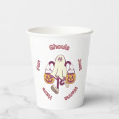 Halloween Party Collectie! Papieren Bekers (Achterkant)