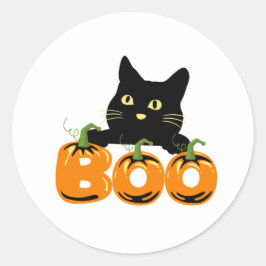 Halloween Party Collectie! Ronde Sticker