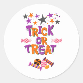 Halloween Party Collectie! Ronde Sticker