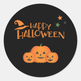 Halloween Party Collectie! Ronde Sticker