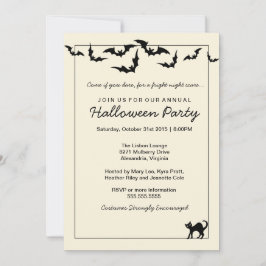 Halloween Party/Costume Party/Adult Holiday Kaart