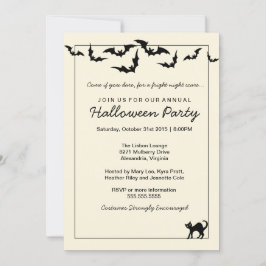 Halloween Party/Costume Party/Adult Holiday Kaart
