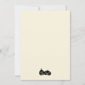 Halloween Party, Costume Party, Simple Halloween Kaart (Achterkant)