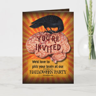 Halloween Party - Creepy Raven op Brain